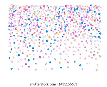 Confetti new background blur. Confetti of light backgrounds. Colored mesh balls space.