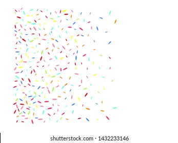 Confetti new background mesh. Multicolor hexagonal shapes structure. Wonderful confetti background texture.