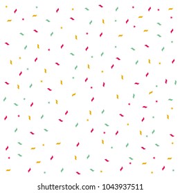 confetti party pattern background