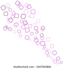 Confetti pattern minimal geometric cover template of isolated elements, vector background.