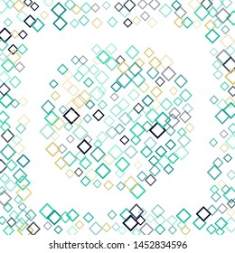 Confetti pattern minimal geometric cover template of isolated elements.Future geometric cover confetti pattern. Used as print, card, backdrop, template, texture, background, wallpaper, banner, border