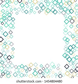 Confetti pattern minimal geometric cover template of isolated elements.Future geometric cover confetti pattern. Used as print, card, backdrop, template, texture, background, wallpaper, banner, border