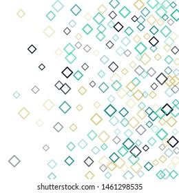 Confetti pattern minimal geometric cover template of isolated elements.Future geometric cover confetti pattern. Used as print, card, backdrop, template, texture, background, wallpaper, banner, border