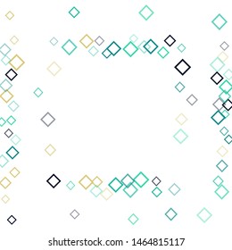 Confetti pattern minimal geometric cover template of isolated elements.Future geometric cover confetti pattern. Used as print, card, backdrop, template, texture, background, wallpaper, banner, border