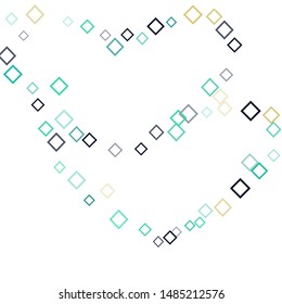Confetti pattern minimal geometric cover template of isolated elements.Future geometric cover confetti pattern. Used as print, card, backdrop, template, texture, background, wallpaper, banner, border