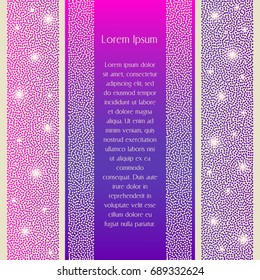 Confetti polka dots background. Can be used for wedding invitation and greeting cards