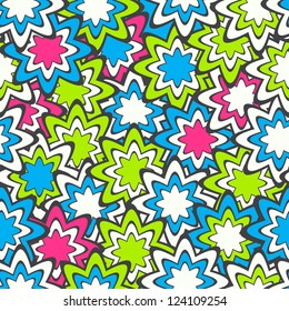 confetti seamless pattern