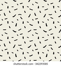 Confetti seamless pattern. Repeating confetti background