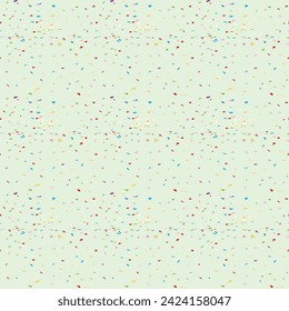 Confetti Seamless Vector Pattern Design