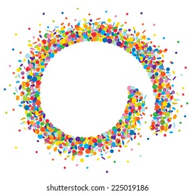 Confetti spirale