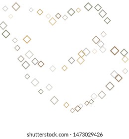Confetti square minimal geometric cover template of isolated elements.Future geometric cover confetti square. Used as print, card, backdrop, template, texture, background, wallpaper, banner, border