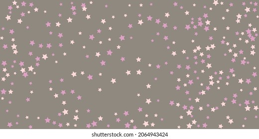 Confetti star. Falling stars. Flying stars illustration. Decorative element. Suitable for your design, postcards, invitations, gift, vip.
