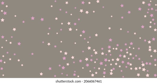 Confetti star. Falling stars. Flying stars illustration. Decorative element. Suitable for your design, postcards, invitations, gift, vip.