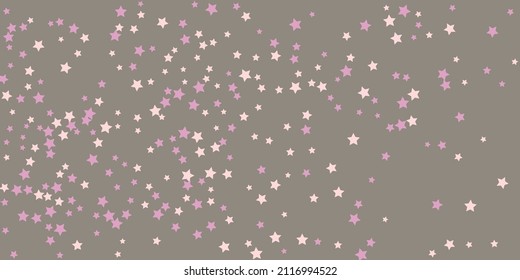 Confetti star. Falling stars. Flying stars illustration. Decorative element. Suitable for your design, postcards, invitations, gift, vip.