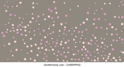 Confetti star. Falling stars. Flying stars illustration. Decorative element. Suitable for your design, postcards, invitations, gift, vip.