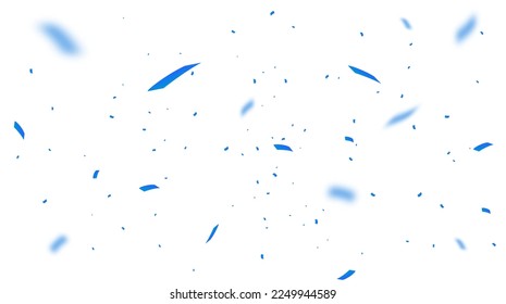 Confetti Vector Background. Party Design With Colorful Confetti. 