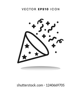 Confetti Vector Icon