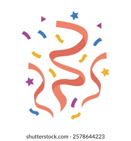 Confetti Vector Illustration - 10