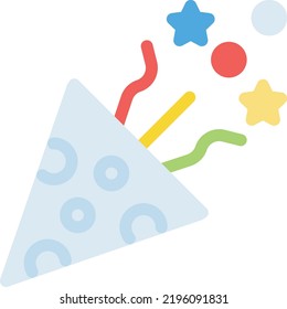 ilustración de confetti Vector en un fondo transparente. Símbolos de calidad superior. Iconos vectoriales de color de línea para el concepto y el diseño gráfico.