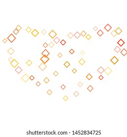 Confetti vector minimal geometric cover template of isolated elements.Future geometric template confetti vector. Used as print, card, backdrop, template, texture, background, wallpaper, banner