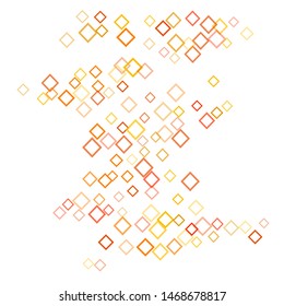Confetti vector minimal geometric cover template of isolated elements.Future geometric template confetti vector. Used as print, card, backdrop, template, texture, background, wallpaper, banner