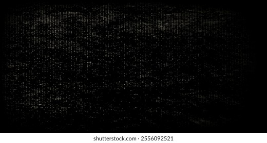 Confetti vector realistic gold glitter texture background design. Sparkling confetti celebration vector gold glitter effect on a black background