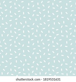 
Confetti vector seamless pattern. Abstract blue  backgraund