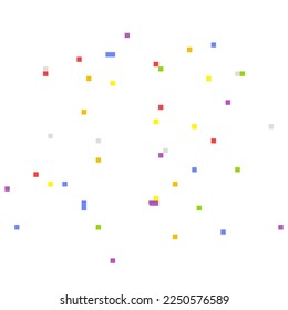 Confetti.Vector illustration that is easy to edit.