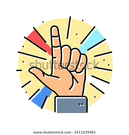 confidence boost succes challenge color icon vector. confidence boost succes challenge sign. isolated symbol illustration