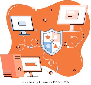 Confidence concept. Person has private conversation metaphor. Confidential communication. Trust property, reassuring partnerships, conviction. Protection of intellectual property. Confidential data