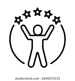 Confidence Icon Element for Design