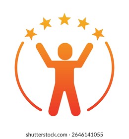 Confidence Icon Element for Design