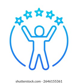 Confidence Icon Element for Design