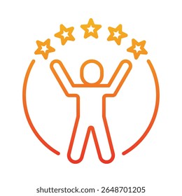 Confidence Icon Element for Design