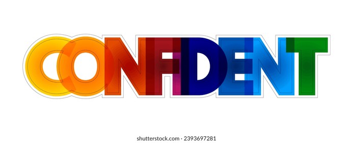 Concepto de texto colorido y seguro para presentaciones e informes