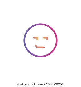 Confident  - Line Vector Icon