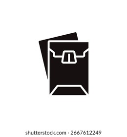 documentos confidenciais ícone coleção .design estilo com fundo
