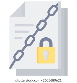 Confidential Icon Element For Design