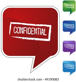 Confidential Ink Stamp