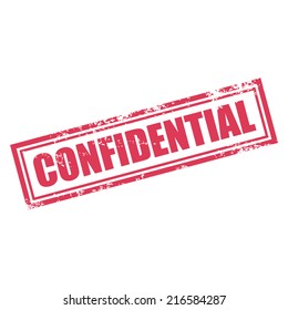 Confidential Rubber Stamp Effect