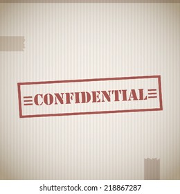 Confidential stamp