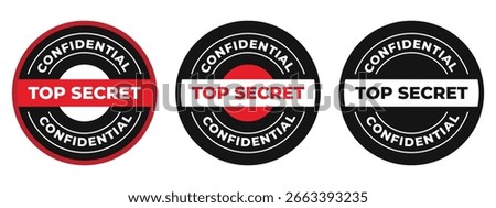 Confidential Top Secret Vector Set