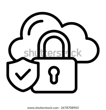 Confidentiality Icon Element For Design