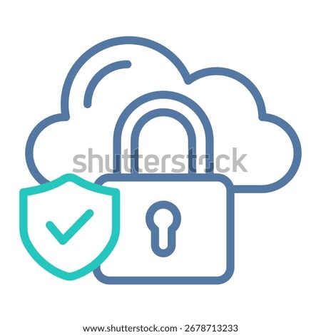 Confidentiality Icon Element For Design