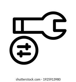 config icon or logo isolated sign symbol vector illustration - high quality black style vector icons
