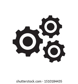 Configuration, customize icon. vector graphics