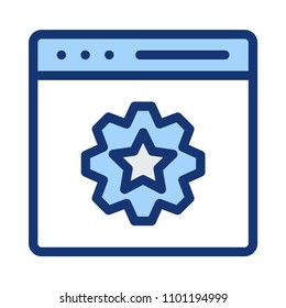 configuration gear window 