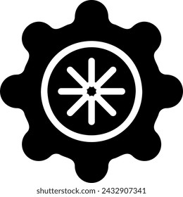 Konfigurationssymbol Illustrationsvektor