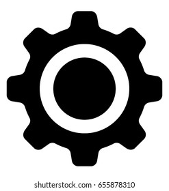 Configuration Glyph Vector Icon 