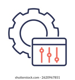Configuration Icon Element for Design